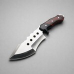 The Wayfinder Pro // Red & Black G10 Micarta Scales