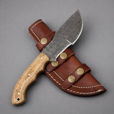 The Path Breaker // Brown G10 Micarta Scales