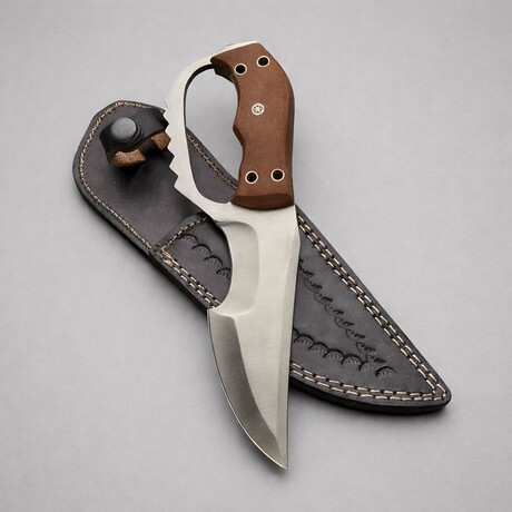 The Trail Warden // Brown G10 Micarta Scales