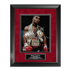 Mike Tyson // Signed Photo + Framed // Belts // Blackout