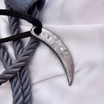 The Alpha Fang // HQ Stainless Damascus Steel