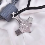 The Runecore Hammer // HQ Stainless Damascus Steel