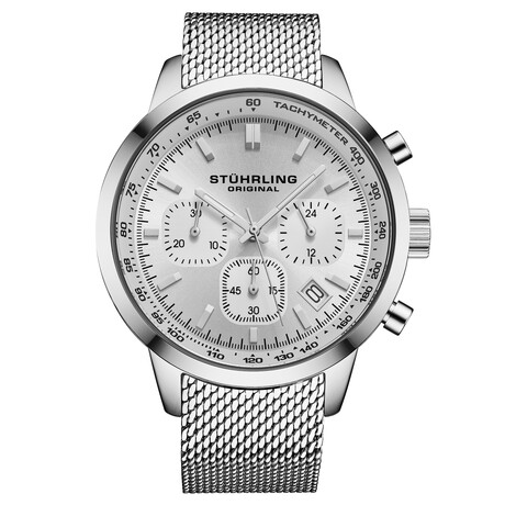 Stuhrling Original Chronoport Chronograph Quartz // 4082.2