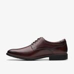 Elderidge Plain Leather Derby // Dark Brown (US: 11)