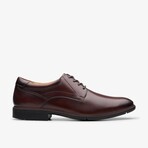Elderidge Plain Leather Derby // Dark Brown (US: 11)