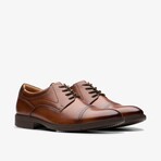 Elderidge Cap Leather Derby // Dark Tan (US: 7)
