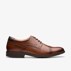 Elderidge Cap Leather Derby // Dark Tan (US: 7)