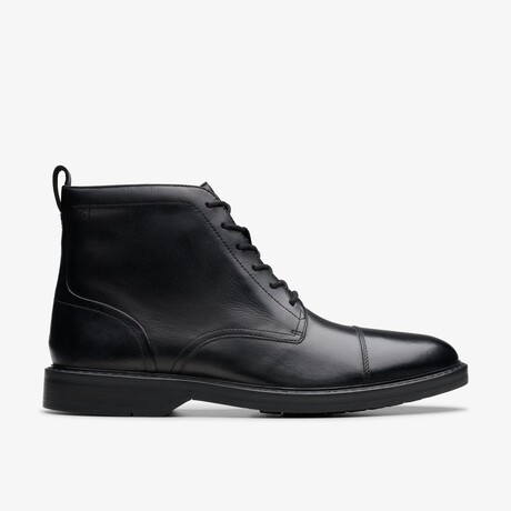 Aldwin Cap Toe Leather Boot // Black (US: 7)