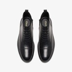 Aldwin Cap Toe Leather Boot // Black (US: 7.5)