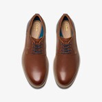 Monahan Plain Leather Derby // Tan (US: 7)
