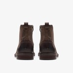Aldwin Cap Toe Leather Boot // Brown (US: 7.5)