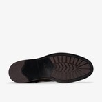 Aldwin Cap Toe Leather Boot // Brown (US: 7.5)