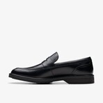 Aldwin Step Leather Loafer // Black (US: 7)