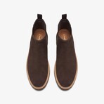 Clarkdale Easy Chelsea Suede Boot // Dark Brown (US: 8)