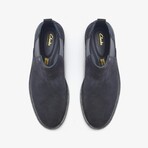 Clarkdale Easy Chelsea Suede Boot // Navy (US: 7)