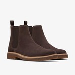 Clarkdale Easy Chelsea Suede Boot // Dark Brown (US: 8)