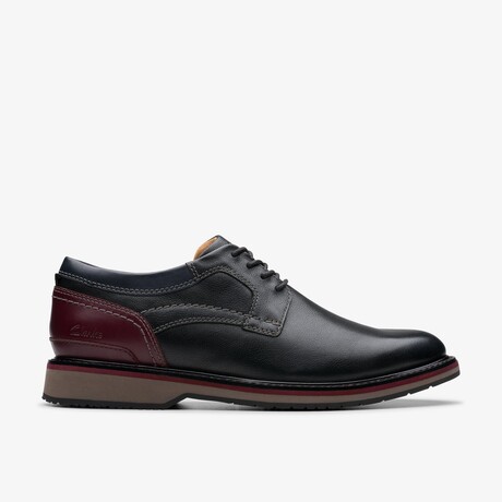 Monahan Plain Leather Derby // Black (US: 7)