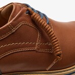 Monahan Plain Leather Derby // Tan (US: 7)