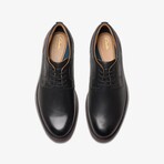 Monahan Plain Leather Derby // Black (US: 7)