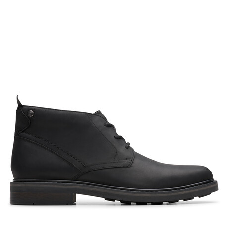 Newford Mid Leather Chukka Boot // Black (US: 7)