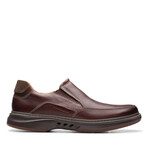 Un Briley Step Leather Loafer // Mahogany (US: 9.5)