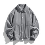 Button-Up Corduroy Oversized Jacket // Bray (S)