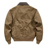 Fleece-Lined Flight Jacket // Camel (L)