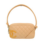 Chanel // Leather Ligne Cambon Iconic Handbag // Light Beige // Pre-Owned