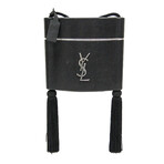 YSL // Leather Opium Statement Bag // Black // Pre-Owned