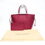 Louis Vuitton // Epi Leather Structured Tote // Fuchsia // Pre-Owned