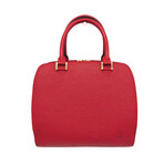 Louis Vuitton // Epi Leather Pont Neuf Structured Handbag // Castilian Red // Pre-Owned