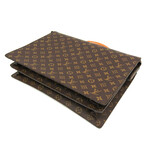 Louis Vuitton // Monogram Coated-Canvas + Leather Executive Briefcase // Monogram Brown // Pre-Owned