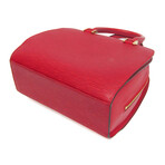 Louis Vuitton // Epi Leather Pont Neuf Structured Handbag // Castilian Red // Pre-Owned