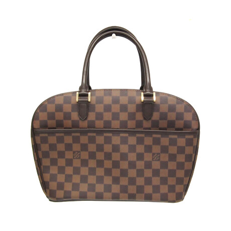 Louis Vuitton // Damier Coated-Canvas + Leather Classic Handbag // Damier Ebene // Pre-Owned