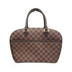 Louis Vuitton // Damier Coated-Canvas + Leather Classic Handbag // Damier Ebene // Pre-Owned