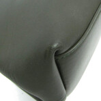 Bottega Veneta // Leather Point Medium Bag // Dark Olive Green // Pre-Owned