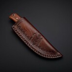 Rosewood Hunter // Damascus Steel Knife