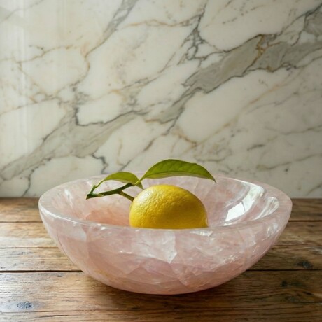 Rose Quartz Bowl / Medium (Medium)