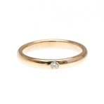 Harry Winston // 18k Rose Gold Diamond Wedding Ring // Ring Size: 6.5 // Store Display