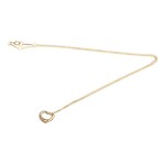 Tiffany & Co. // 18k Rose Gold Open Heart Iconic Pendant Necklace // 15.94" // Store Display