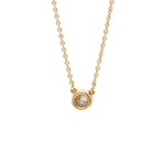 Tiffany & Co. // 18k Rose Gold Diamonds by the Yard Pendant Necklace // 16.33" // Store Display