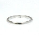 Harry Winston // Platinum + Diamond Wedding Band // Ring Size: 6 // Store Display