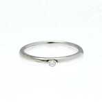 Harry Winston // Platinum + Diamond Wedding Band // Ring Size: 6 // Store Display
