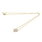 Louis Vuitton // 18k Rose Gold Star Blossom Mother of Pearl Pendant Necklace // 15.35"-16.14" // Store Display