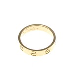 Cartier // 18k Rose Gold Mini Love Ring // Ring Size: 4.75 // Store Display