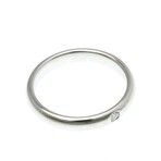 Harry Winston // Platinum + Diamond Wedding Band // Ring Size: 6 // Store Display