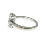Chopard // 18k White Gold Happy Diamond Ring // Ring Size: 4 // Store Display