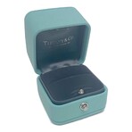 Tiffany & Co. // Platinum Flat Diamond Ring // Ring Size: 8 // Store Display