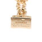Hermes // 18k Rose Gold Amulettes Kelly Charm Diamond Bracelet // 6.29" // Store Display