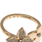 Louis Vuitton // 18k Rose Gold Bergster Blossom Diamond Ring // Ring Size: 6.25 // Store Display